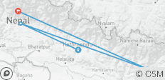 Trek du camp de base du Mardi Himal - 11 destinations