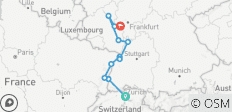 De majestueuze Rijn 2026 - 8 Dagen (van Zurich naar Mainz) - 11 bestemmingen