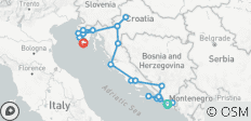 Kroatië compleet - 26 bestemmingen