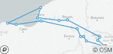 Frankreich, Paris, die Normandie und die historischen D-Day-Strände, Luxuriöse Rad- und Bootstour auf der Seine - 15 Destinationen