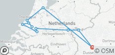 Niederlande & Deutschland | Küste, Kanäle, Windmühlen & Skylines | Rad- und Bootstour auf dem Rhein - 11 Destinationen