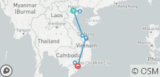 Le Vietnam incontournable : circuit classique de 9 jours à la découverte du patrimoine, du nord au sud - 12 destinations