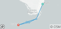 Circuit multi-aventures de 6 jours dans les Keys de Floride : vélo et découverte - 8 destinations
