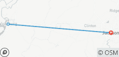 Circuit historique à vélo de 6 jours sur la Natchez Trace Parkway - 3 destinations