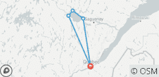 Circuit à vélo de 7 jours autour du lac Saint-Jean, au Québec - 5 destinations