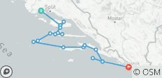 8-Day E-Bike Cruise Croatia Coastal Adventure Tour - 18 destinations