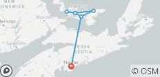 Circuit à vélo de 6 jours sur l\'Île-du-Prince-Édouard - 8 destinations