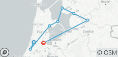 7-Day Netherlands Tulips & Windmills Captivating Bike Tour - 8 destinations