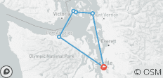 Circuit à vélo de 6 jours dans les îles San Juan et le parc national Olympic - 8 destinations