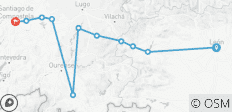 7-Day Camino de Santiago Bike Tour - 11 destinations