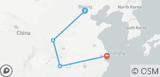 Tour privado a medida de 11 días: Pekín, Xi\'an, Zhangjiajie y Shanghái - 4 destinos