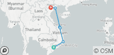 Escapade romantique au Vietnam : 10 jours à Saigon, sur la côte de Nha Trang, à Hoi An et croisière à Halong - 9 destinations