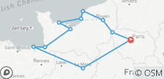 Circuit de 4 jours en France (Mont-Saint-Michel, maison de Monet, Normandie) - 11 destinations
