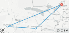 Viaje de 9 días a Uzbekistán para Daniyaal y sus amigos - 4 destinos