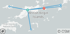 La aventura Ultimate en las islas Vírgenes Británicas 7 días /6 noches - 9 destinos