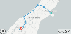 Découverte de l\'île du Sud de la Nouvelle-Zélande (court séjour) - 10 destinations