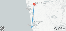 2-tägiges Hausboot-Abenteuer in Kerala, Indien - 3 Destinationen