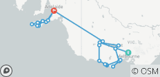Aventure de Melbourne à l\'île Kangourou (27 destinations) - 27 destinations