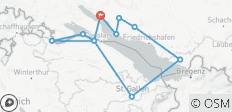 Bodensee | Geführte Radtour | Deutschland, Schweiz, Österreich | Als private Tour buchen - 11 Destinationen