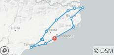 Romance catalán (Las maravillas de Montserrat y los pueblos blancos artísticos): excursión de 4 días - 13 destinos