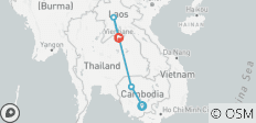 Hoogtepunten van Cambodja en Laos: 8-daagse ontdekkingsreis naar Phnom Penh, Angkor en Luang Prabang - 6 bestemmingen
