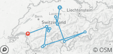 Iconic Switzerland 2028 - 13 Days (from Zurich to Montreux) - 16 destinations