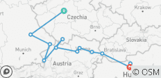 Les joyaux du Danube : Prague et Budapest - 13 destinations