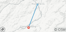 Luang Prabang auf einen Blick: 4-tägige Reise zu den UNESCO-Welterbestätten, den Pak-Ou-Höhlen und dem Kuang-Si-Wasserfall - 3 Destinationen