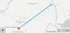 Safari de 3 jours dans le parc Kruger avec la Route Panorama au départ de Johannesburg - 3 destinations