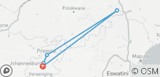Circuit de 4 jours de Johannesburg au parc national Kruger - 5 destinations