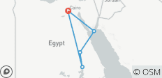 12 jours : les pyramides, une croisière sur le Nil et Charm el-Cheikh - 8 destinations