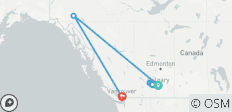 Aurora Adventure Winter in the Canadian Rockies & the Yukon (Calgary, AB to Vancouver, BC, 2027) - 11 destinations