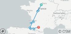 Journeys: Treasures of France from Paris to Toulouse National Geographic - 19 destinations