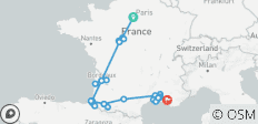 Journeys: Paris to Provence in Depth National Geographic - 30 destinations