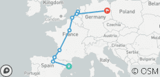 18- tot 35-jarigen: Barcelona naar Berlijn – de must-see-route - 10 bestemmingen