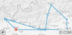 Country Roads of Northern Italy - Small Group (Small Groups) - 12 destinations