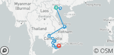 Het beste van Cambodja, Vietnam & de luxe Mekong 2026-2027 - 24 dagen - 34 bestemmingen