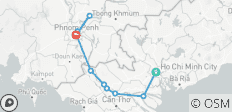 Croisière de 10 jours sur le majestueux Mékong 2026-2027 - 10 jours (from Hô Chi Minh-Ville<br /> to Phnom Penh) - 11 destinations