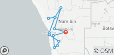Namibia - Red Sand, Vast Horizon - 13 destinations
