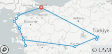 Le meilleur de la Turquie avec un séjour à Istanbul - 12 destinations