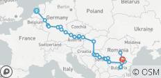 Les grands fleuves d\'Europe : le Rhin, le Main et le Danube, avec 1 nuit à Bucarest et 2 nuits en Transylvanie 2028 - 33 destinations