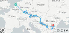 Les grands fleuves d\'Europe : le Rhin, le Main et le Danube, avec une nuit à Bucarest - 2028 - 37 destinations