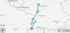Noël en Alsace et en Allemagne (vers le sud) - 8 destinations