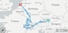 Das Beste aus Österreich und der Schweiz mit romantischem Rhein