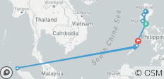 The Philippines: Mountains & Islands (including Puerto Princesa Subterranean River National Park) - 15 destinations