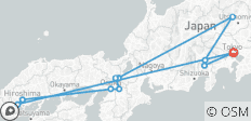 Japanese Cities and Legends: From Tokyo to Hiroshima - 11 destinations