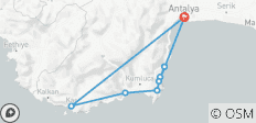The Lycian Way - through mountains and ancient ruins to the turquoise sea - 10 destinations