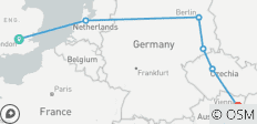 London to Vienna Trail (Hostels, Summer From Mar \'27, Start London, Classic) - 6 destinations