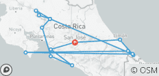 Adventure in Costa Rica: From East to West - 16 destinations