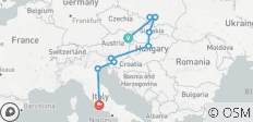 Vienna to Rome Trail (Hostels, Summer From Apr \'27, Classic) - 10 destinations